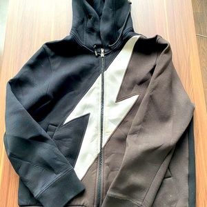 Neil Barrett Lightning Bolt Hoodie Men’s S